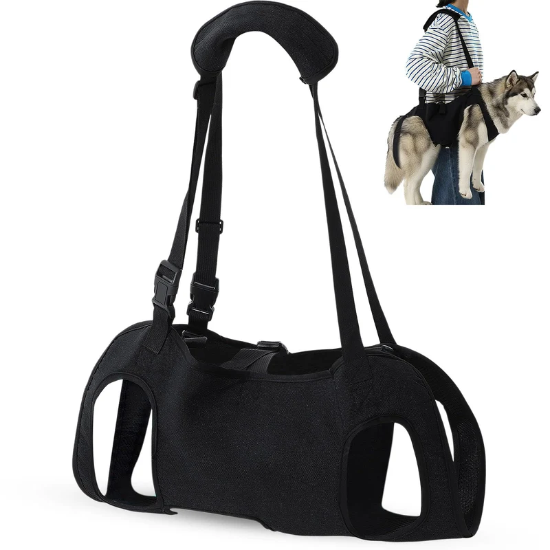 Shinylin Sangle Porte-Chien Urgence – Harnais Ajustable et Soutien pour Chiens Âgés et Blessés