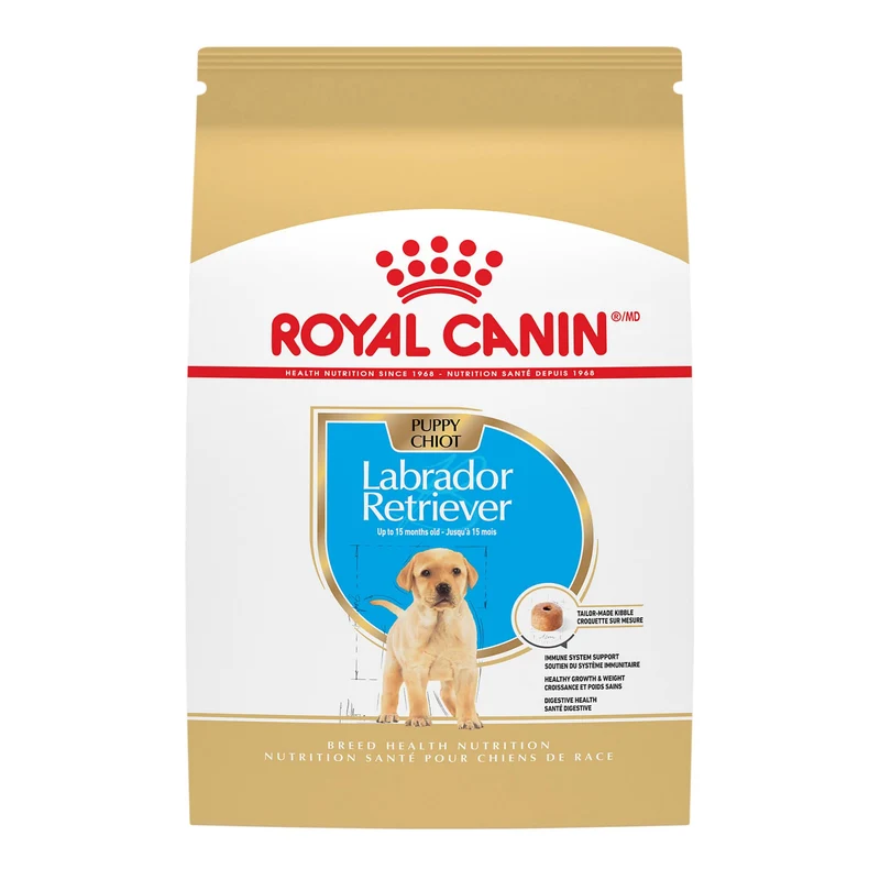 ROYAL CANIN Nutrition Santé de Race Labrador Retriever Chiot — Croquettes sèches, 2,5 lb