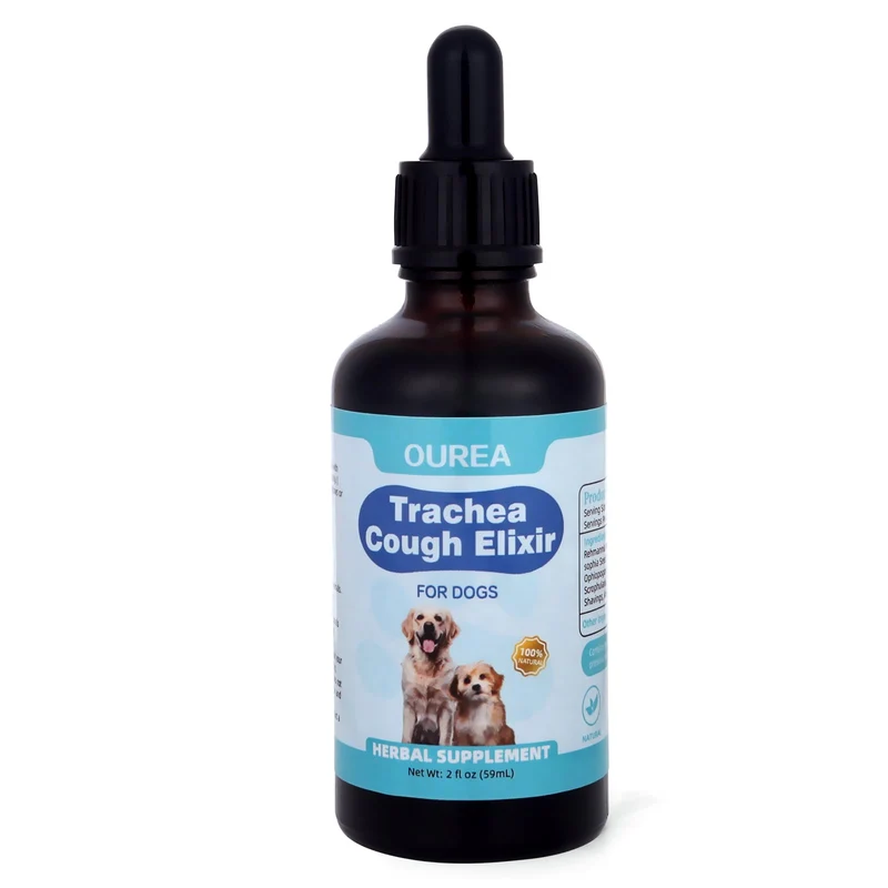 Yakucho Élixir Toux Trachéale pour Chiens – Respiration Douce et Fluide
