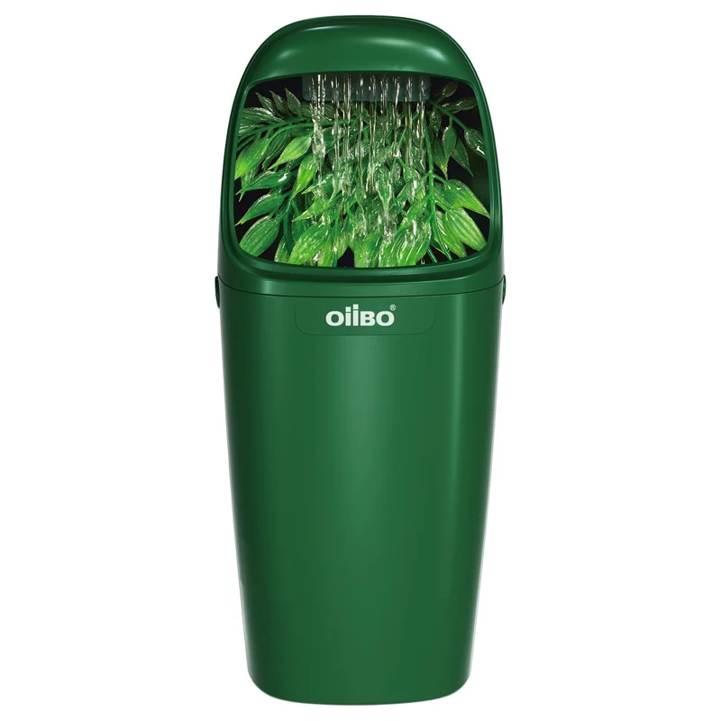Oiibo Fontaine d’eau pour reptiles – Goutteur cascade 800 ml, filtration double, silencieux