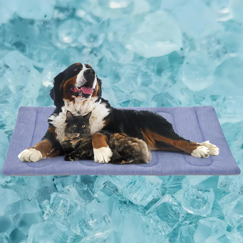 PAIGTEK Tapis Refroidissant pour Grands Chiens – Double Face Étanche XL 44''x32''
