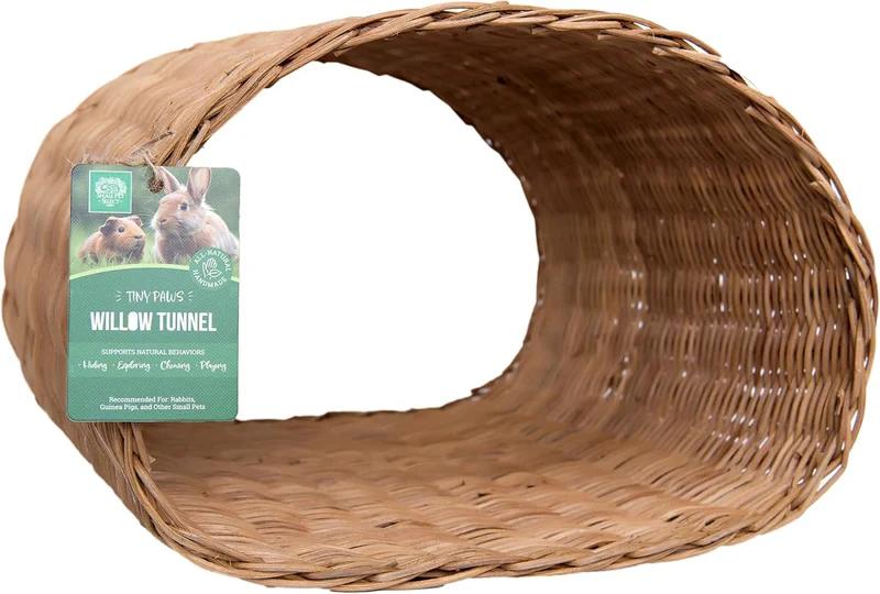 Small Pet Select Tiny Paws Jumbo Tunnel Saule – Tunnel Cachette et Jeux 13,5 x 12 x 9,5 po