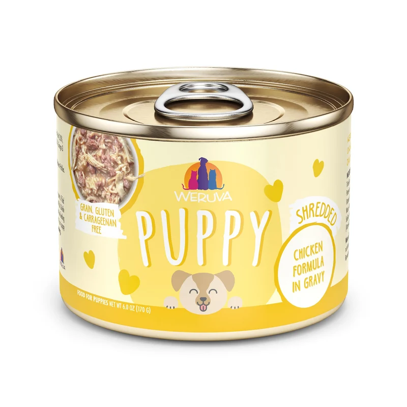 Weruva Puppy – Poulet en Sauce, Boîtes de 170 g, Pack de 8