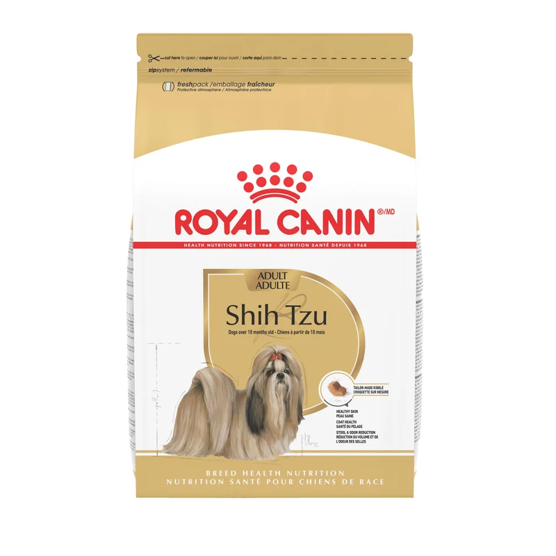 ROYAL CANIN Shih Tzu Adulte – Nutrition spécifique pour race, croquettes 1,13 kg