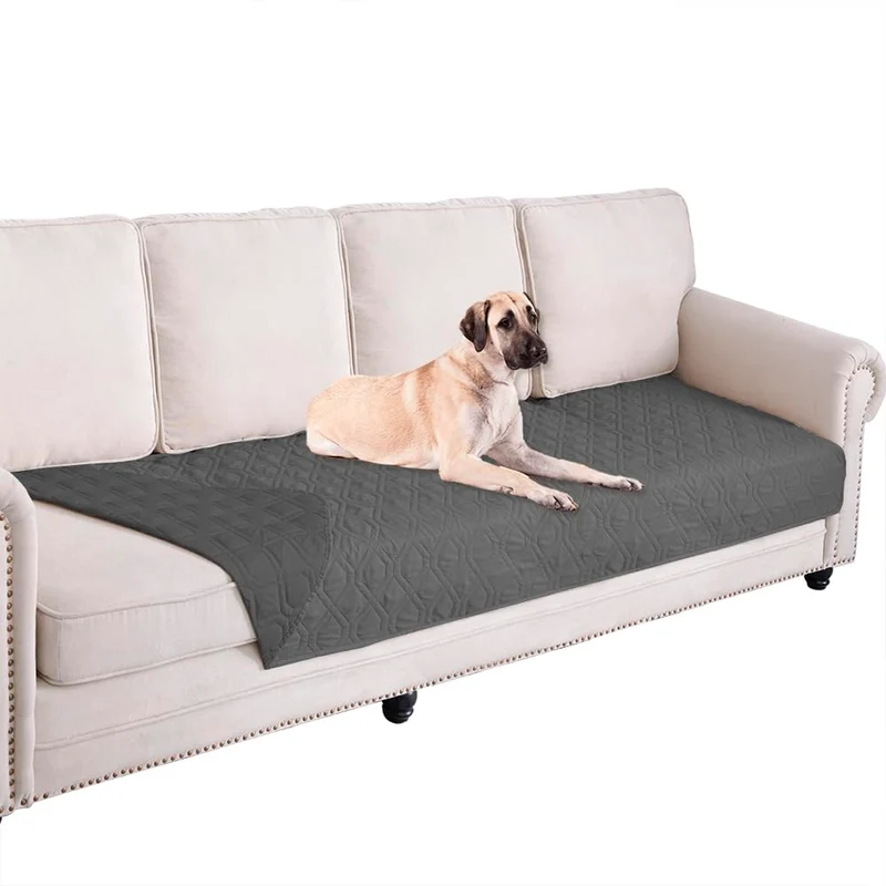Ameritex Couverture Imperméable et Réversible pour Canapé et Lit | Protège-Meubles