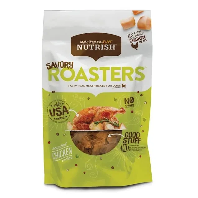 Rachael Ray Nutrish Savory Roasters – Friandises au poulet pour chiens (Lot de 2)