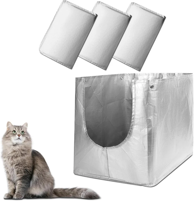 Luxrise Liner F — Compatible Modkat Flip, liners réutilisables pour bac à litière (3-pack)