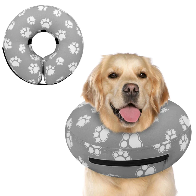Supet Collier Gonflable pour Chien – Après Chirurgie, Confort et Légèreté