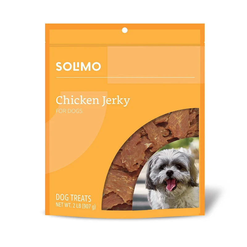 Friandises pour chien au poulet Solimo — Sachet 2 livres (Marque Amazon)