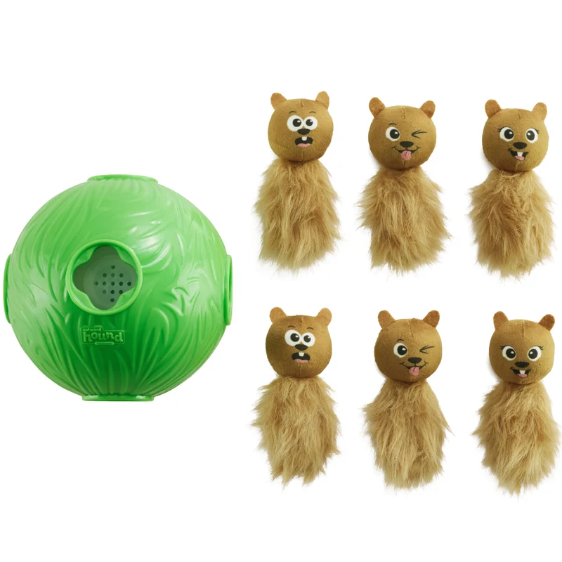 Outward Hound Snuffle N Treat Ball – Nina Ottosson Niveau 2, Vert, Grand