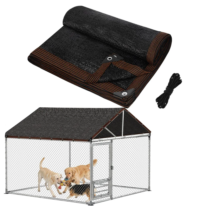 MEWTOGO — Panneau d'ombre en maillage haute densité 10 × 13 ft pour chenil et cage extérieure