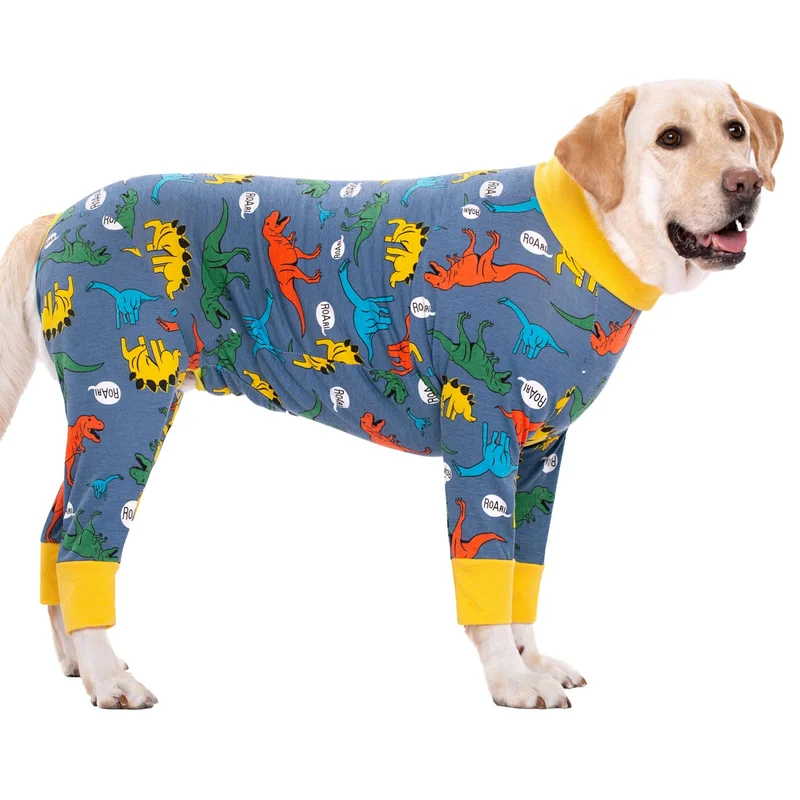 kzrfojy Costume de rétablissement pour chien – Sans cône après chirurgie, confort et liberté