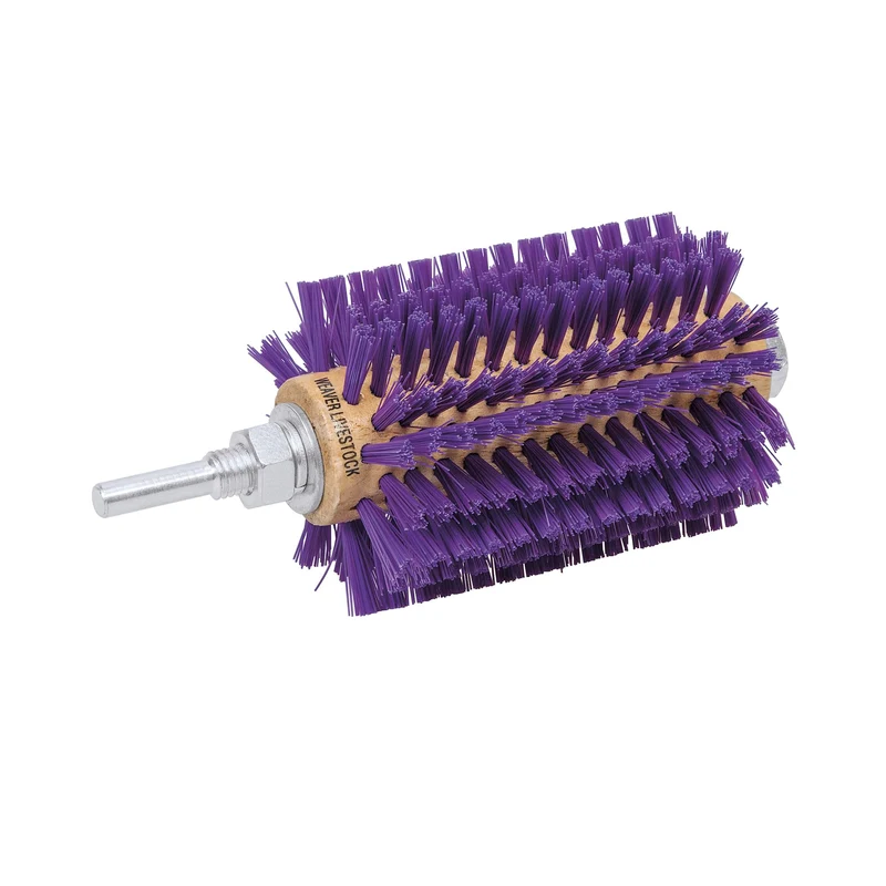 Weaver Leather Mini Roto Brush pour Bétail – Stimule les poils et la toison, usage avec perceuse