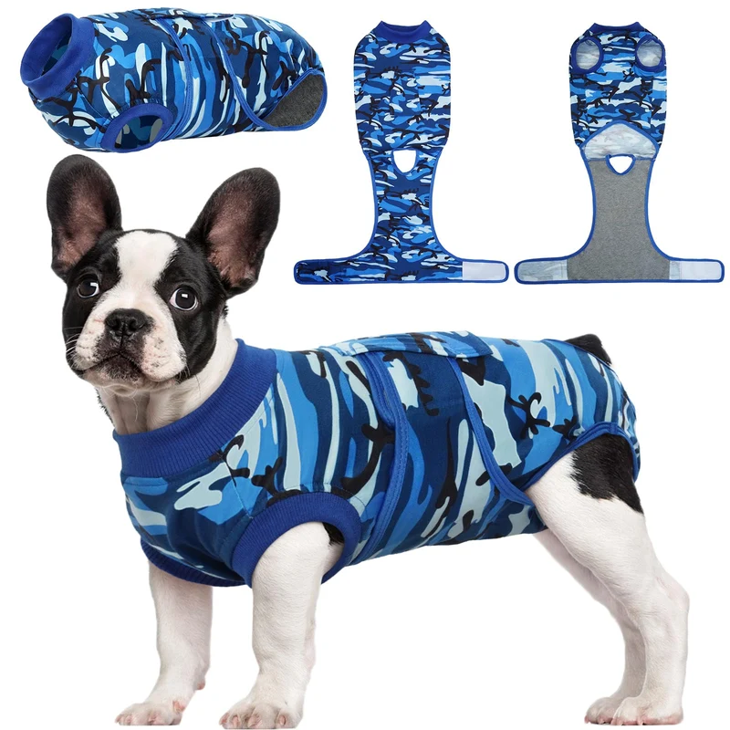 Kuoser Recovery Suit — Vêtement post‑chirurgie pour chiens et chats, alternative au cône