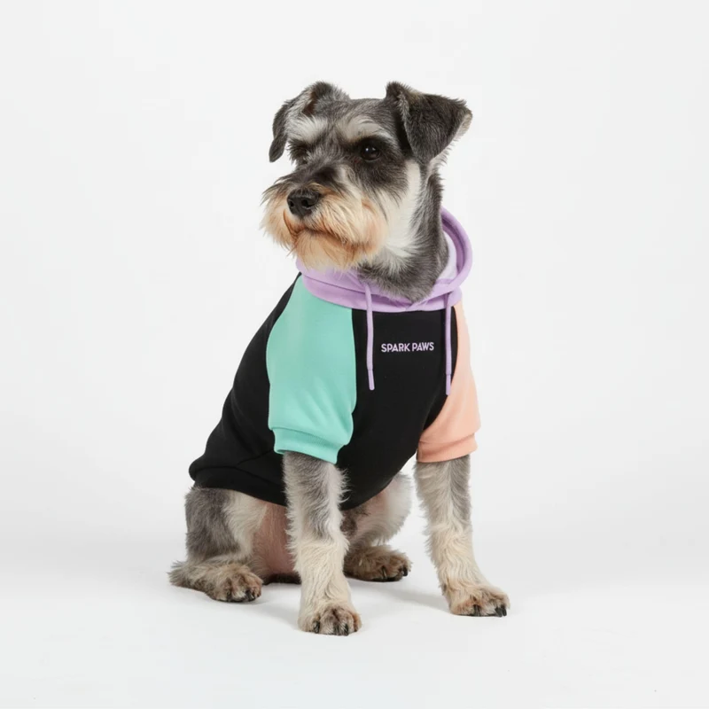 Spark Paws Pull à Capuche pour Chien – Pull premium pour chiens de petites à grandes tailles | Confort et style Cyber Punk — Taille M