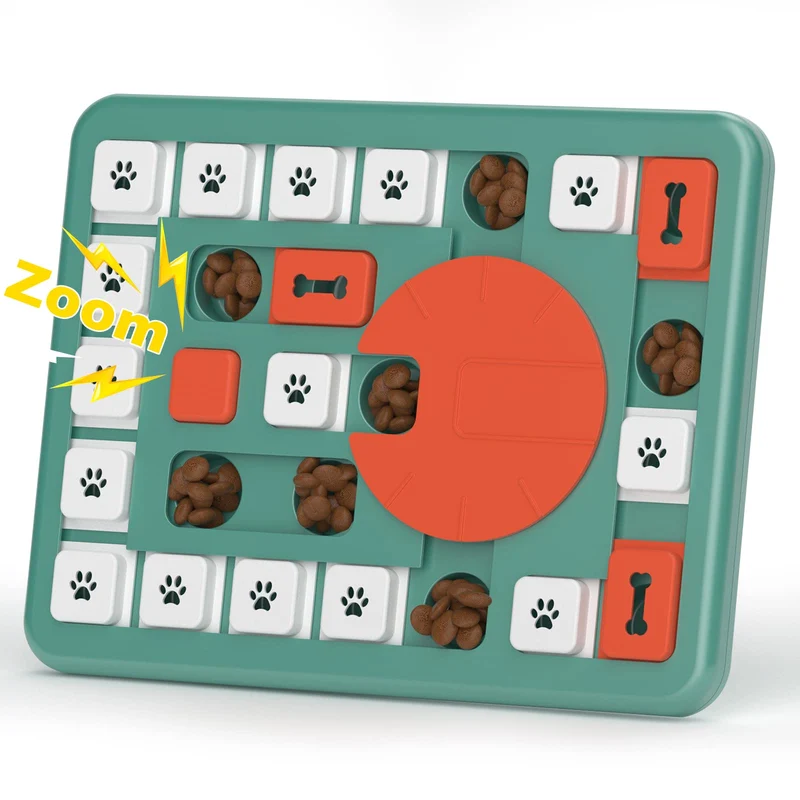 FOXMM Puzzle pour Chien – Jouet Interactif et Récompense (Niveau 4) | Stimule l'Intelligence