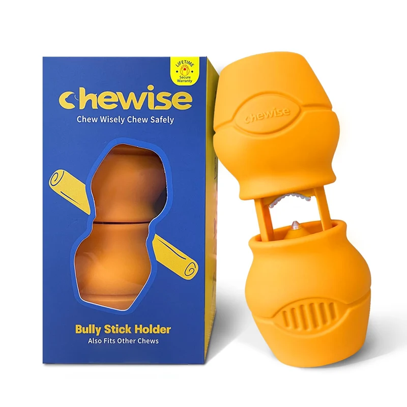 PetClan Chewise : Support robuste pour os à mâcher – Sécurité anti-étranglement sans BPA