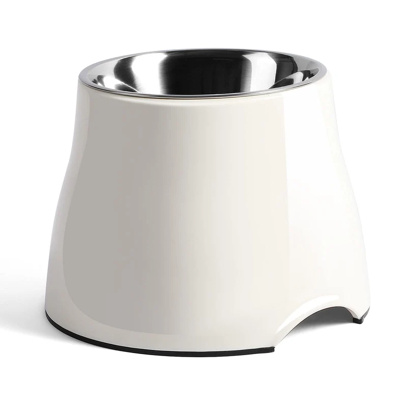 iPower Yoken – Gamelles surélevées pour chien, grande capacité, inox et antidérapantes