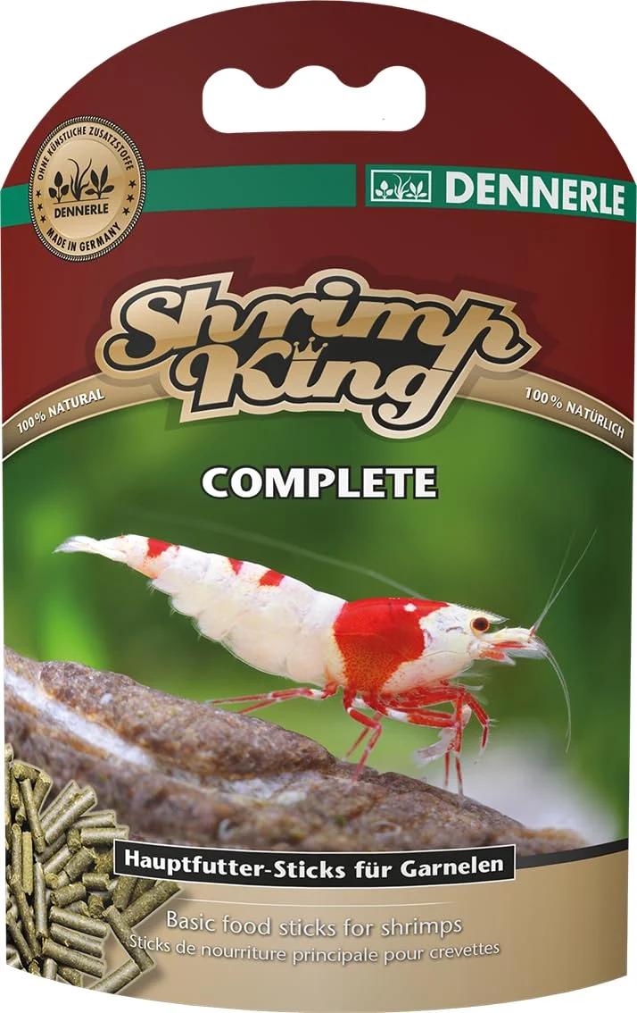 Dennerle Shrimp King Complete – Nourriture premium pour crevettes, croissance équilibrée et couleurs