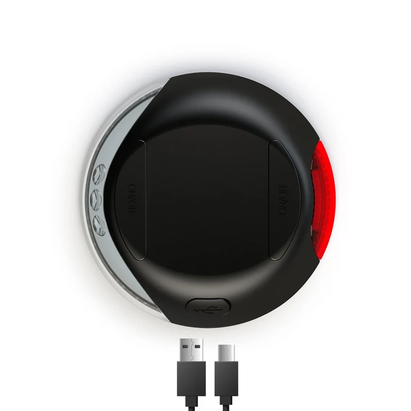 Système d’éclairage LED FLEXI pour laisse rétractable FLEXI — Rechargeable et résistant aux éclaboussures (Noir)