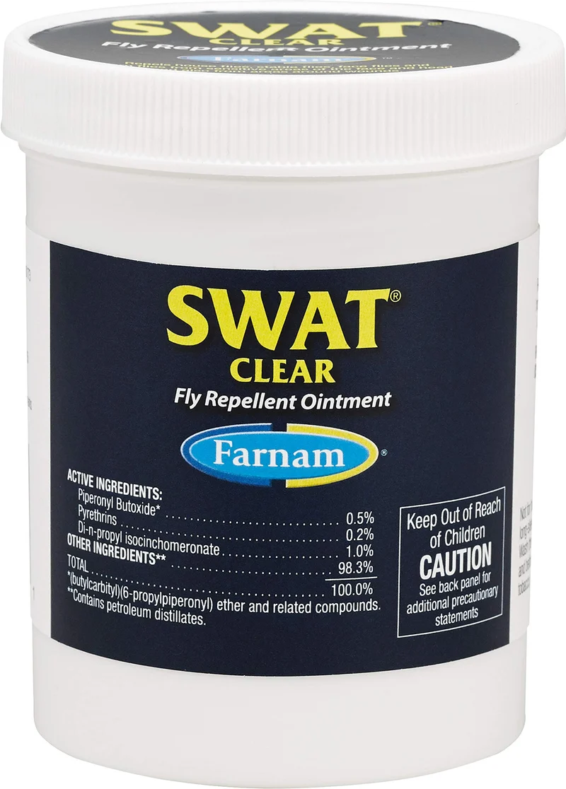 Farnam – Pommade anti-mouches Swat Fly 7 oz pour chiens, chevaux et poneys