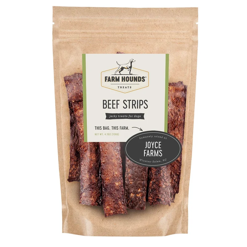 Farm Hounds - Bâtonnets de Boeuf pour Chiens | Friandises Naturelles & Humaines – USA – 1 Pack