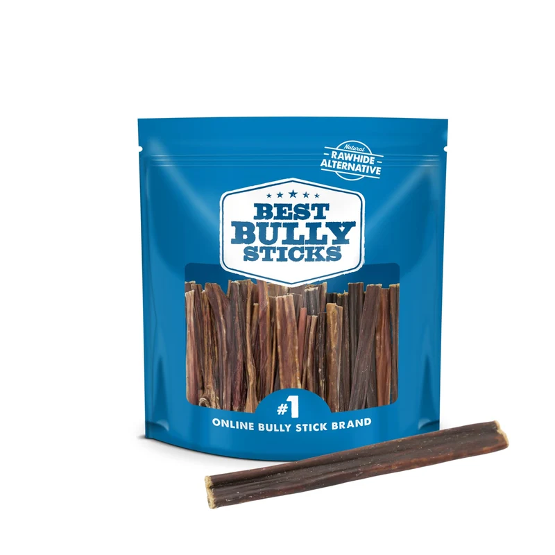 Best Bully Sticks Goulets 6 pouces – Lot 25, Snack naturel d'œsophage