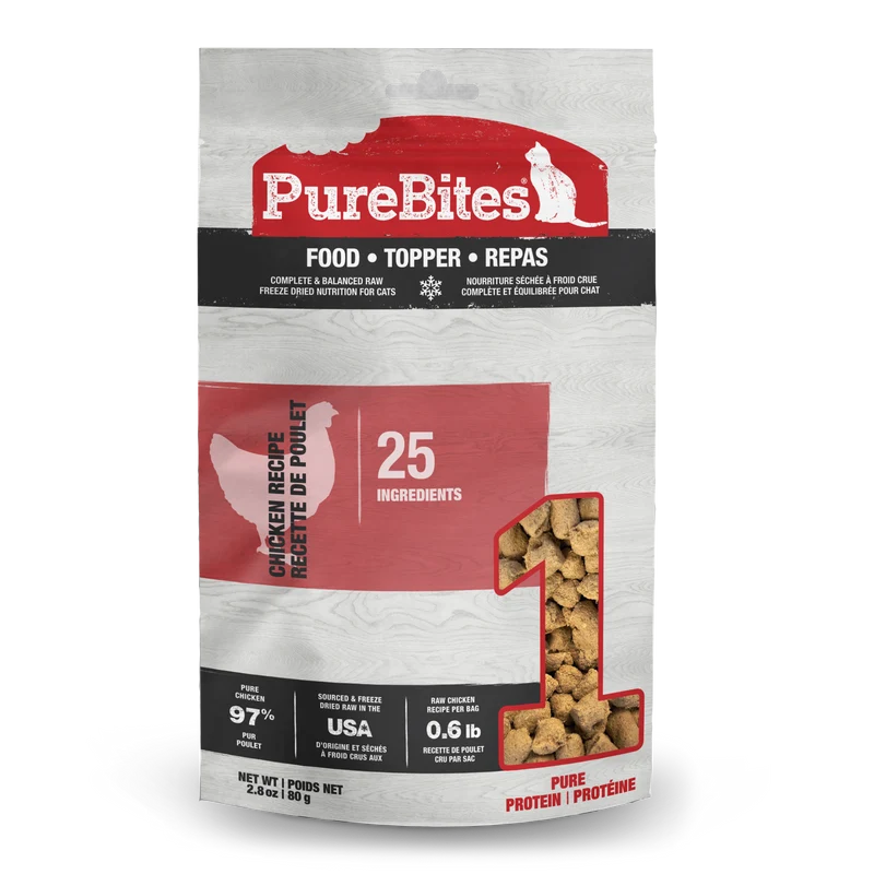PureBites Cat Food Topper - Chicken Recipe