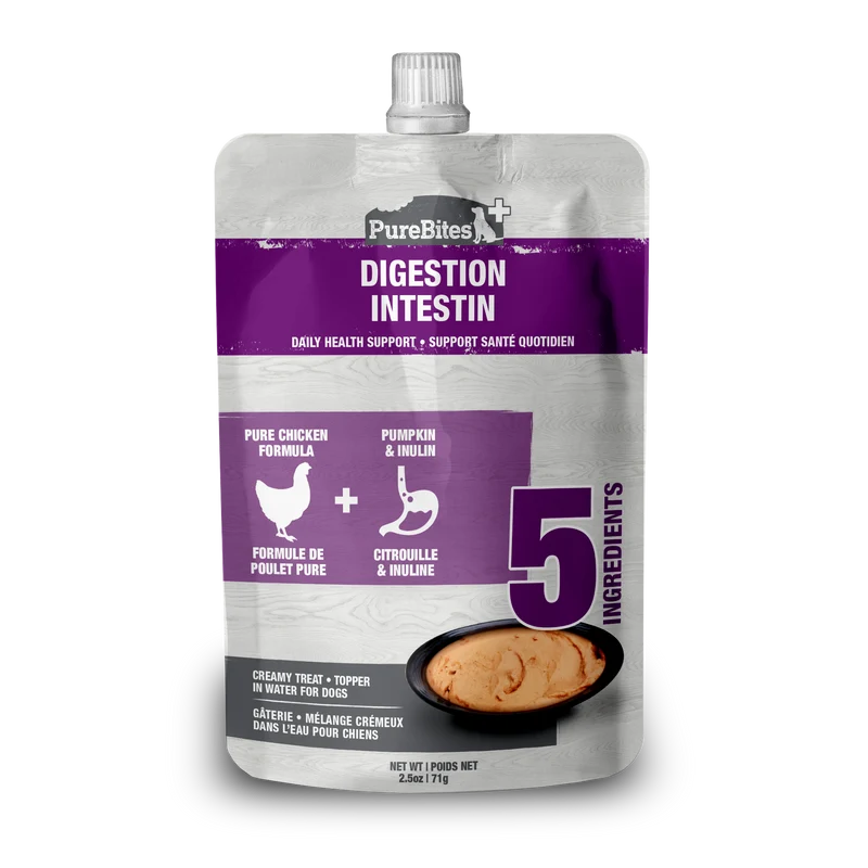 PureBites Dog Squeezables - Gut & Digestion (71g)