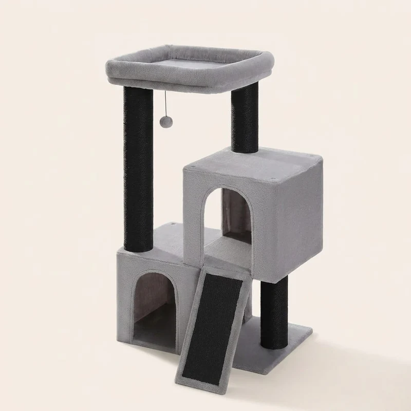 Arbre à chat carré design — Shikaku