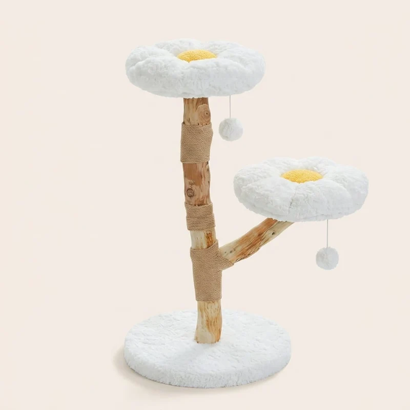 Arbre à chat en bois flotté — Maho