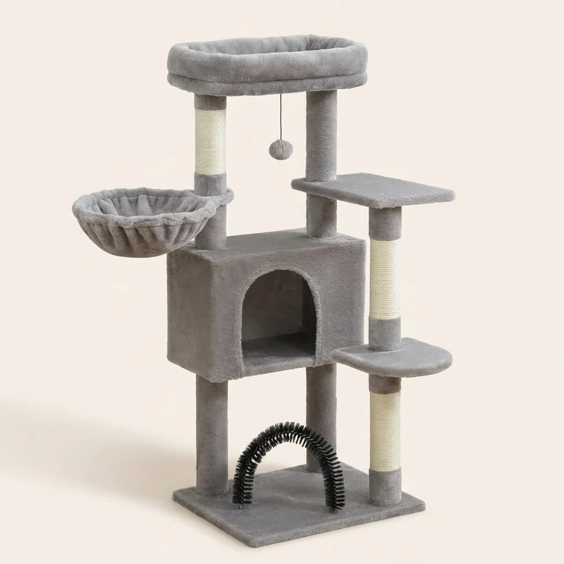 Arbre à chat solide et design — Ren