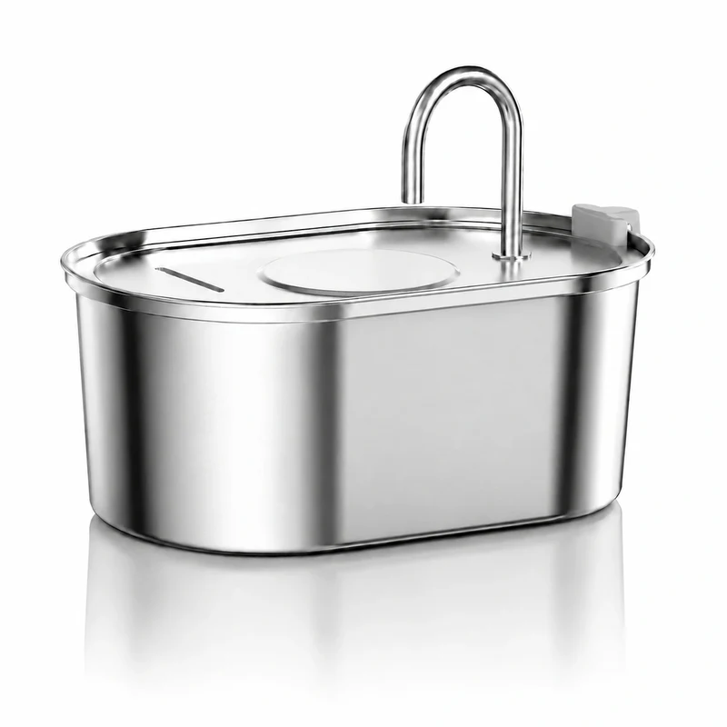 Fontaine a eau chat inox › Onox