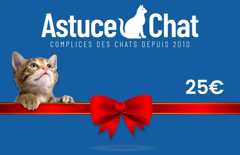 Cadeau chat › Carte cadeau AstuceChat
