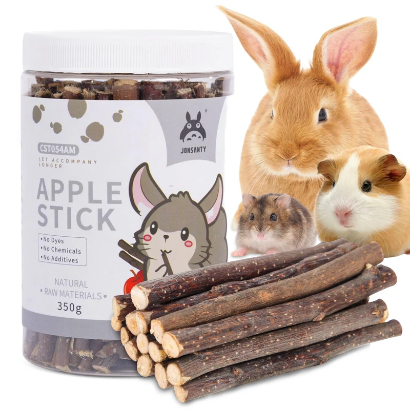 JONS NTY – Bâtons de Pomme Naturels 330 g pour Lapins et Petits Animaux