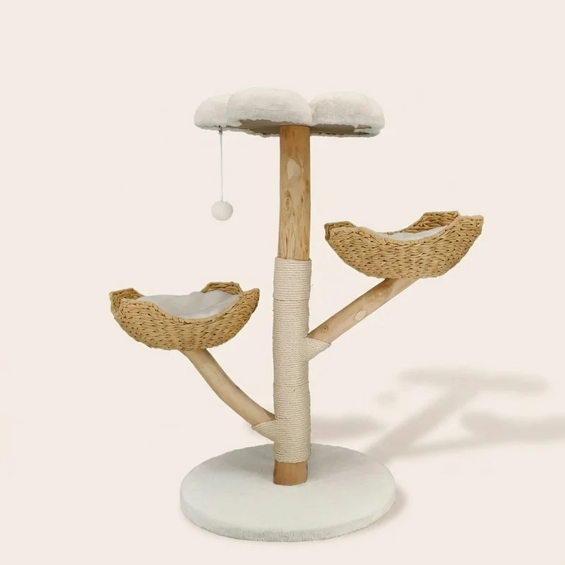 Arbre à chat avec bois flotté — Umi