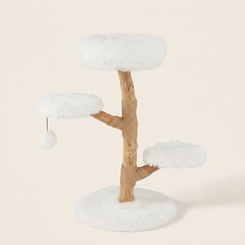 Arbre à chat design bois flotté — Kaiyo