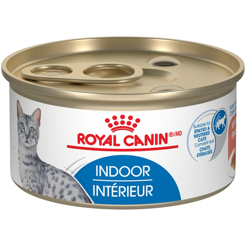 Royal Canin Indoor Adult Morsels in Gravy Canned Cat Food (85g)