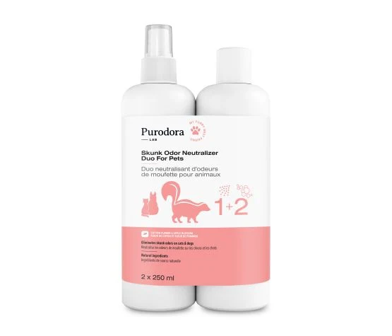Purodora Lab - Skunk Odor Shampoo And Neutralizer Duo (2x250ml)