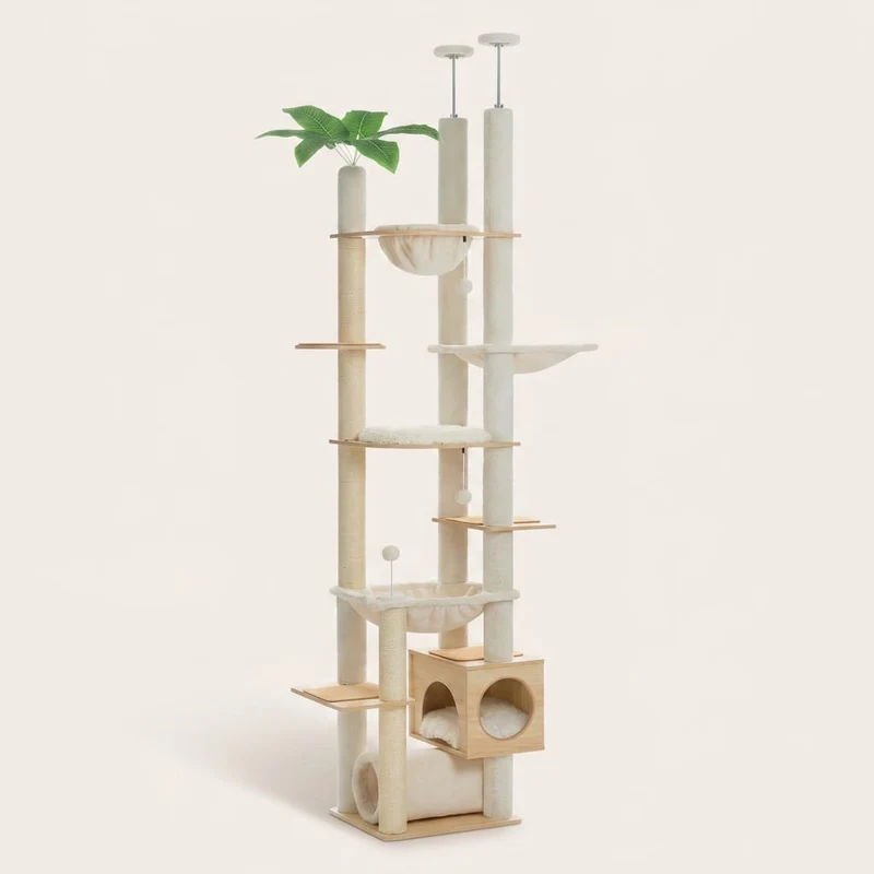 Arbre à chat xxl beige — Tao