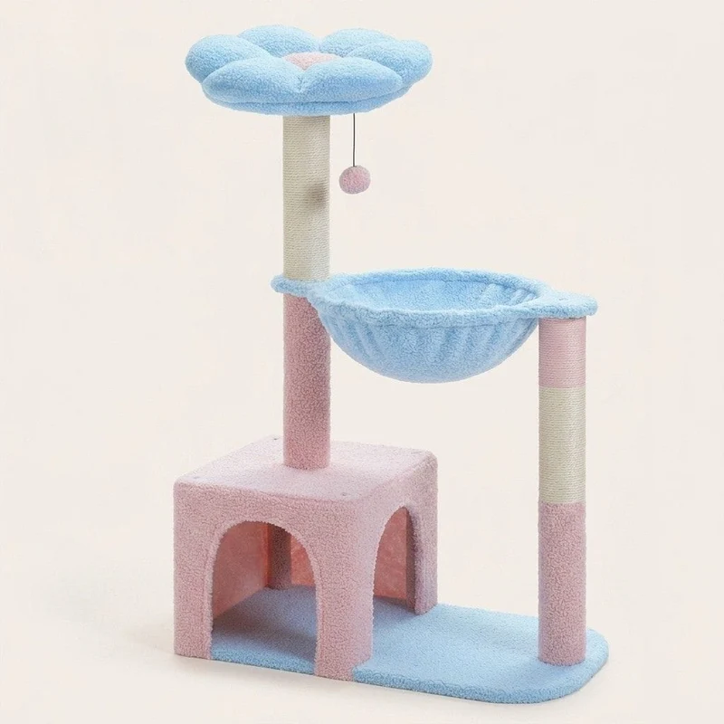 Arbre à chat fleurs — Hana
