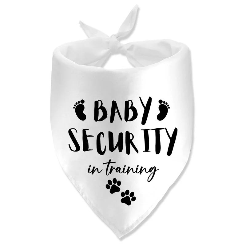 Lmaurrizt Bandana Chien – Annonce Grossesse Douce et Confortable