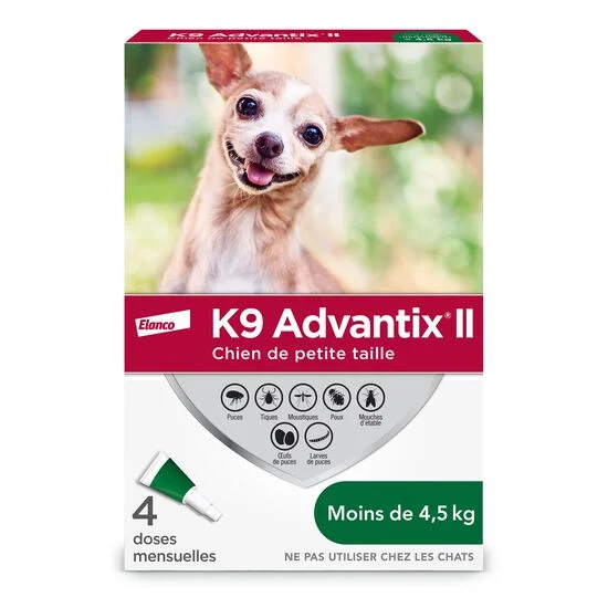 K9 Advantix - Flea, Tick & Mosquito Protection Dogs (4 doses)