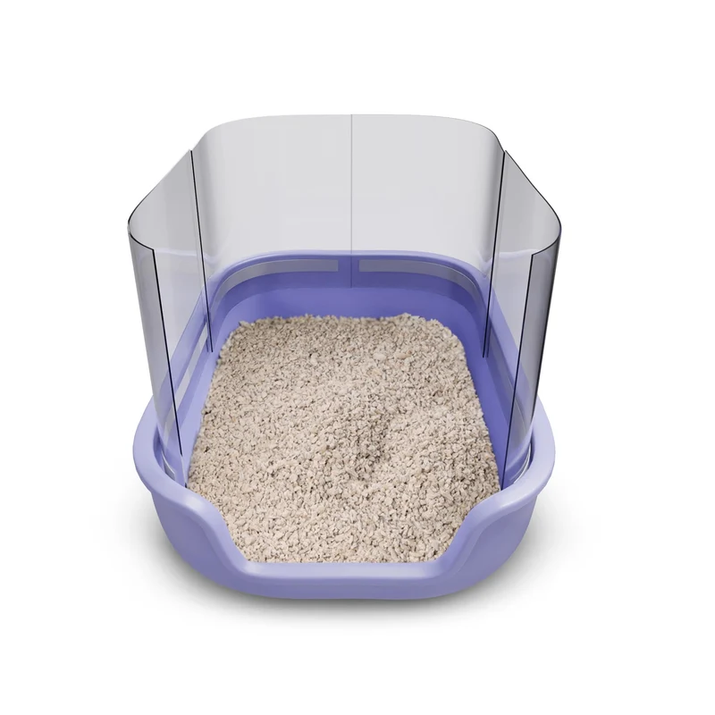 Sandpeak Boucliers de Litière (4 pièces) – Cache-litière 15 × 11,5 pouces – Écran d'Intimité pour Bac Ouvert