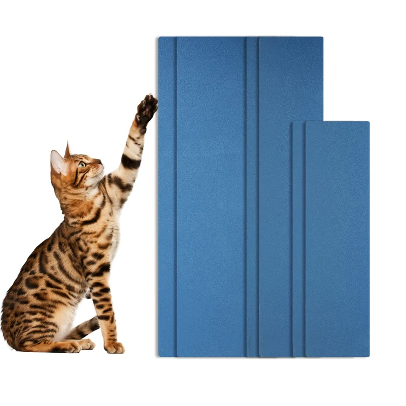 SAVITA – 6 Limes à Griffes pour Chat Bleu (120 Grit), 3 Tailles – Tampons Scratch Pour Mobilier