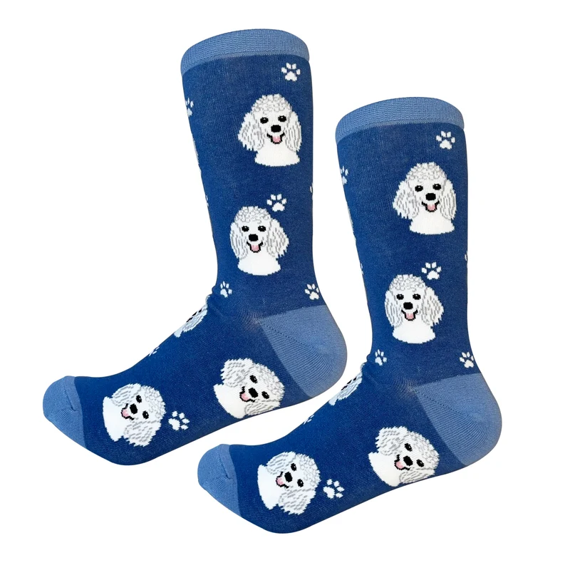 Sock Daddy Unisex - Poodle White