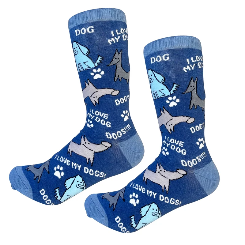 Sock Daddy Unisex - I love my dogs !