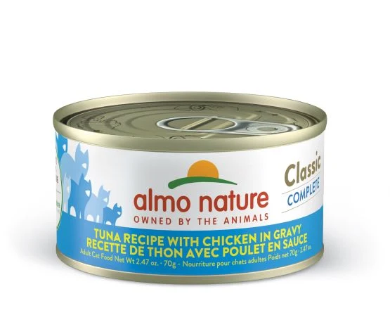 Almo Classic Complete Cat - Tuna with Chicken Recipe in Gravy 70g