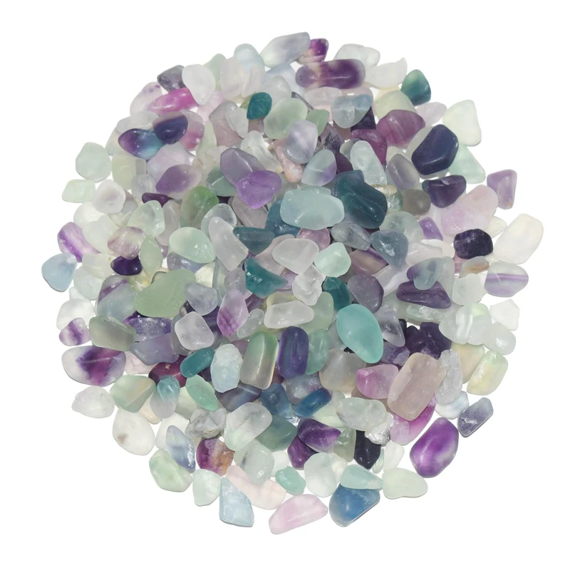 KUKUBAGS Galets décoratifs 1 lb – fluorite, plantes d’intérieur et aquariums