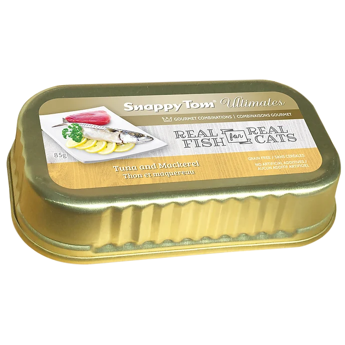Snappy Tom - Ultimates - Tuna & Mackerel Canned Cat Food (85g)